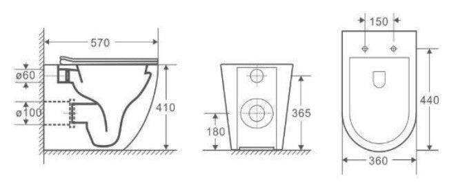 Norton99 Wall-Faced Floor Pan