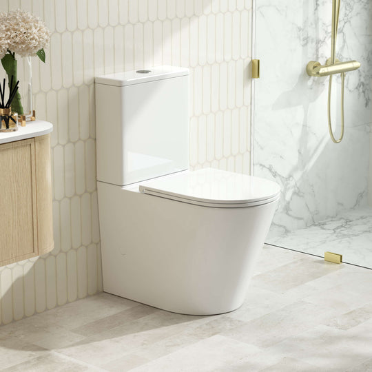 Toilettes Walton dos au mur