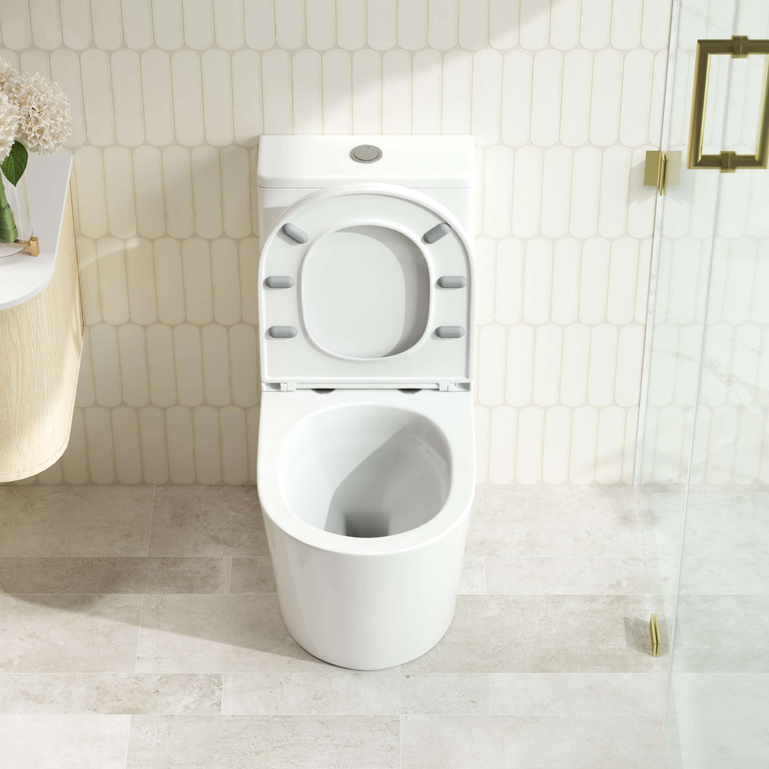 Toilettes Walton dos au mur