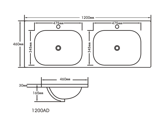 Plateau en céramique Mercio