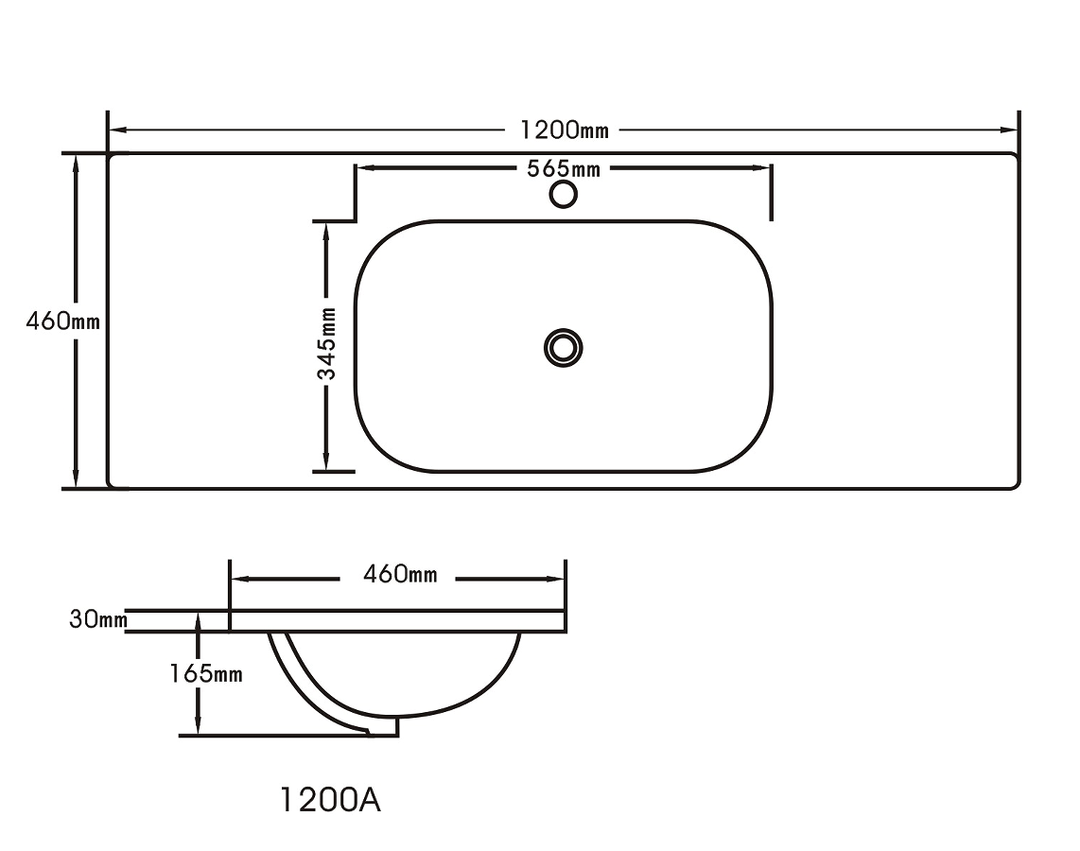 Plateau en céramique Mercio