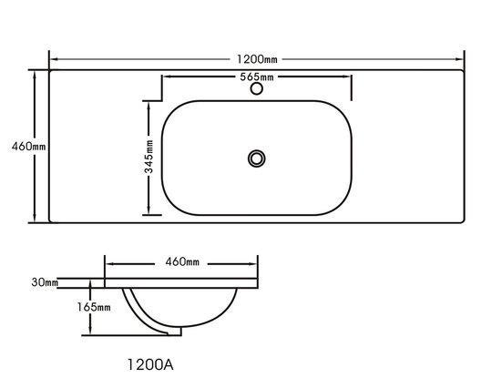 Plateau en céramique Mercio