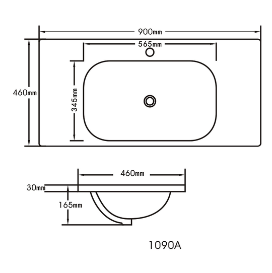 Plateau en céramique Mercio