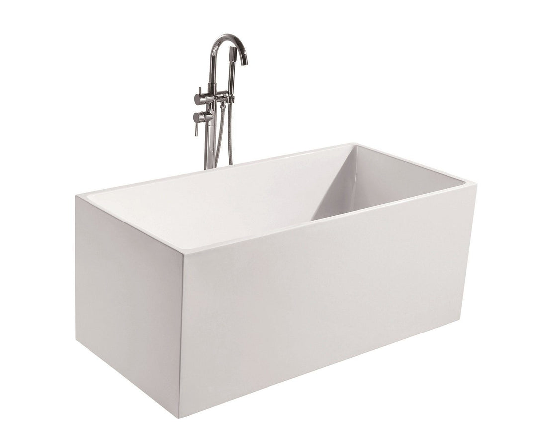 Orta Multi-Fit Freestanding Bathtub - Gloss White