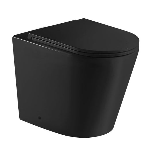 Slim UF Toilet Seat – Matt Black