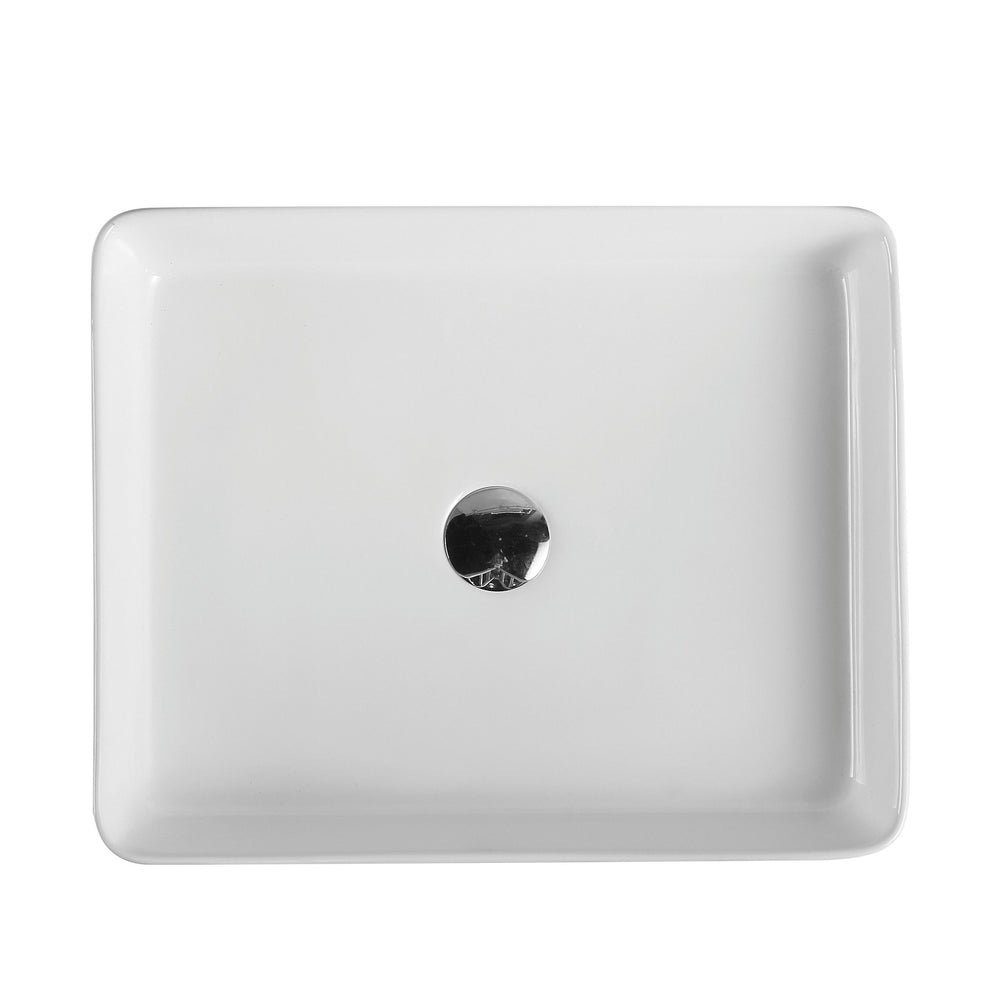 Qtro 47 Counter-top Rectangular Basin