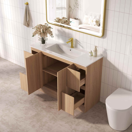 RITA 1200mm Freestanding Cabinet - Elegant Oak