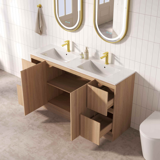 RITA 1500mm Freestanding Cabinet - Elegant Oak