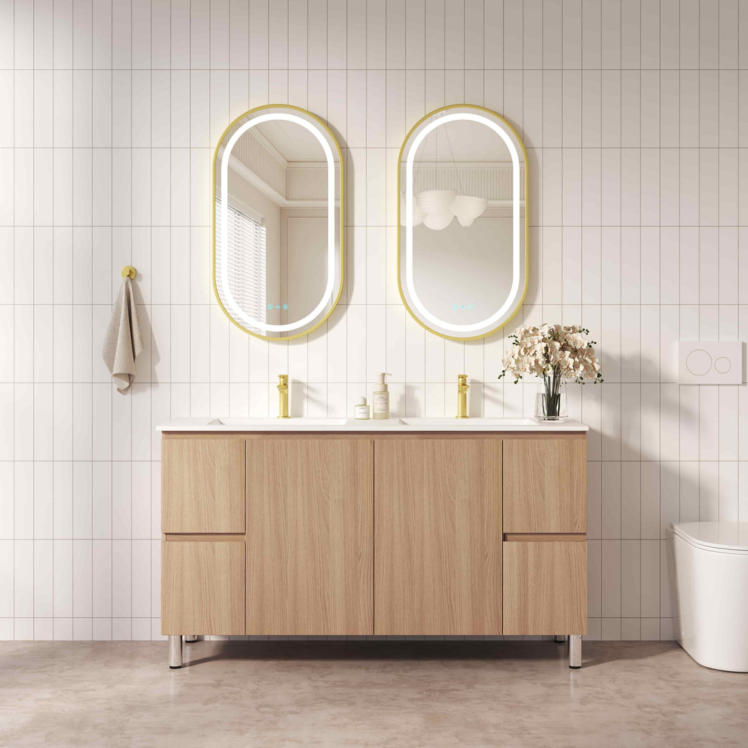 RITA 1500mm Freestanding Cabinet - Elegant Oak