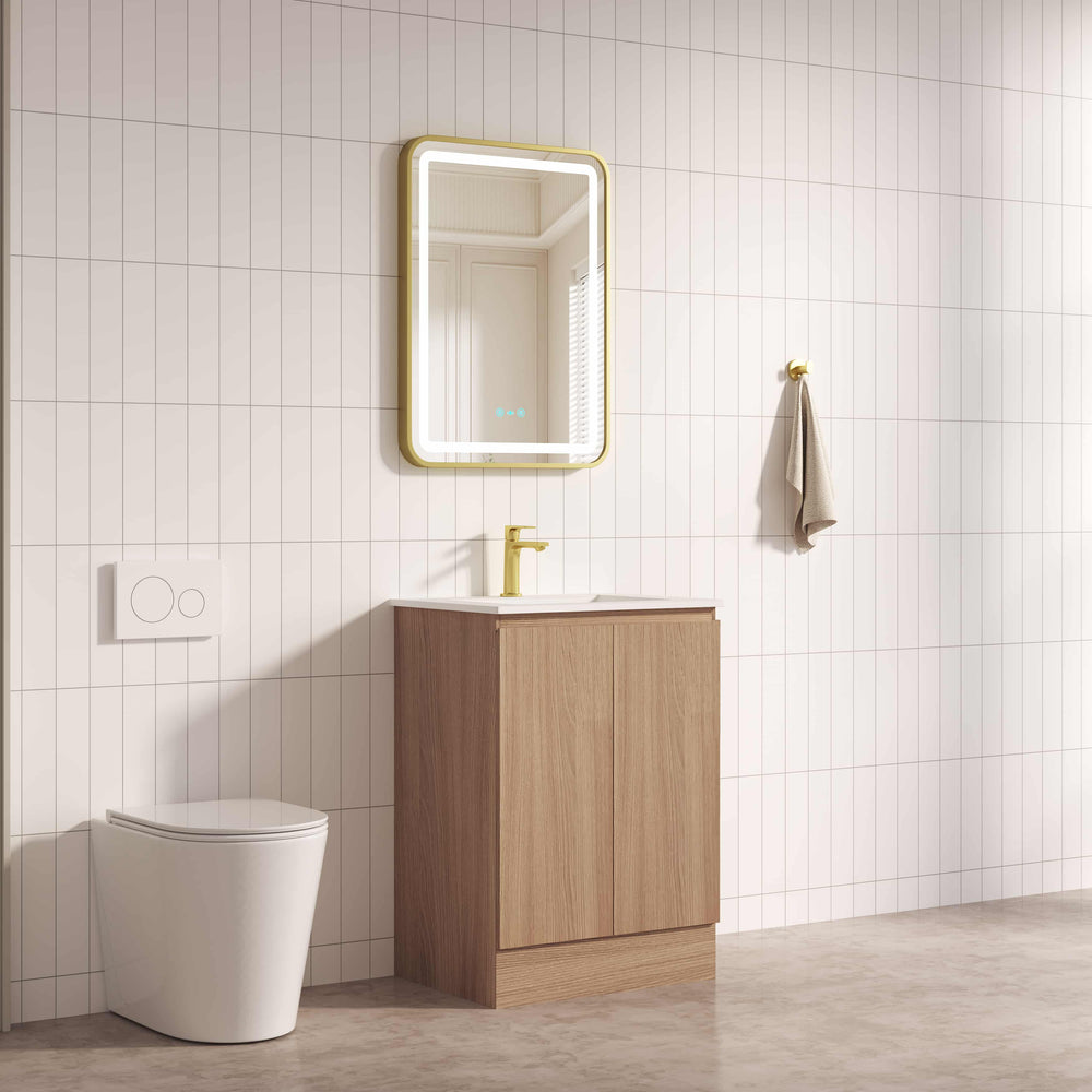 RITA 600mm Freestanding Cabinet - Elegant Oak