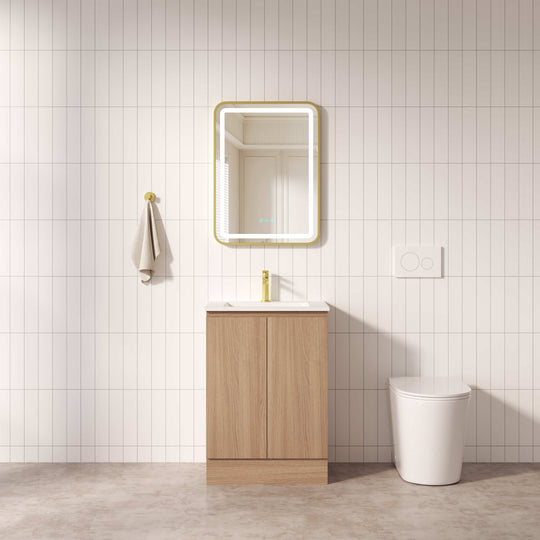 RITA 600mm Freestanding Cabinet - Elegant Oak