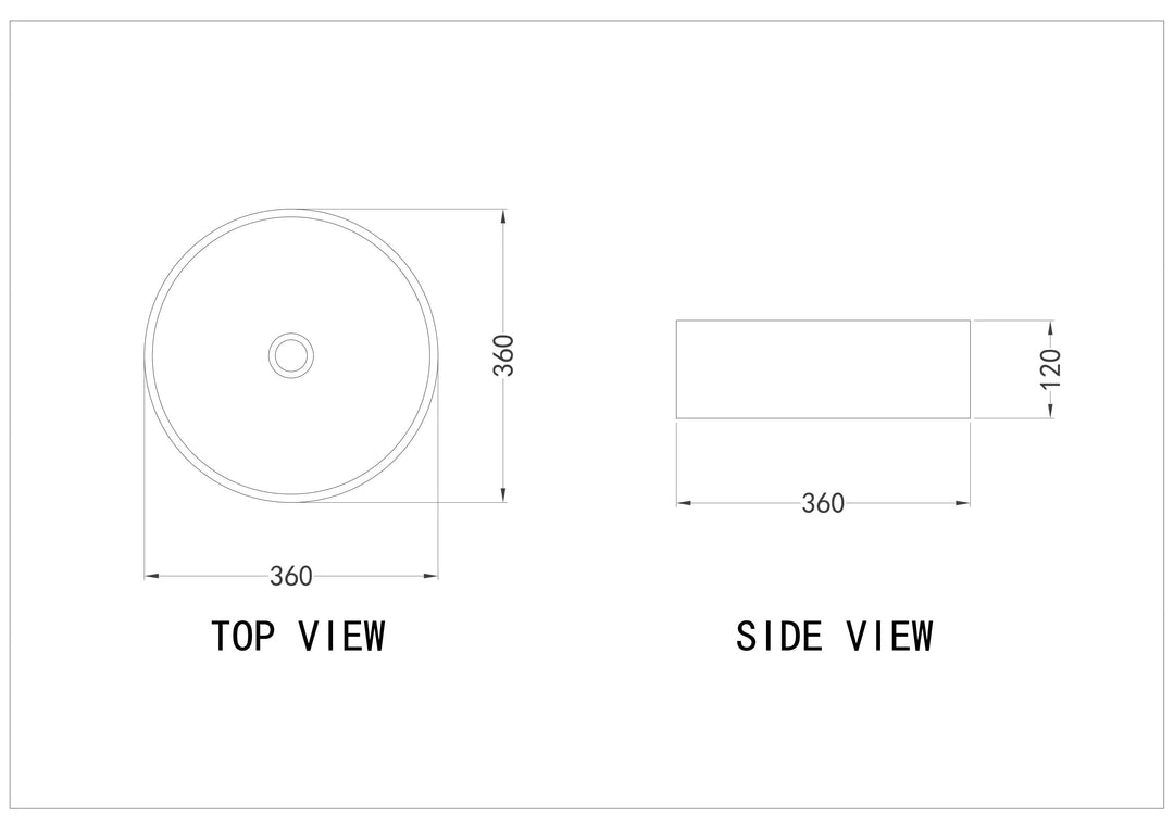 Vasque à encastrer Kada 50M