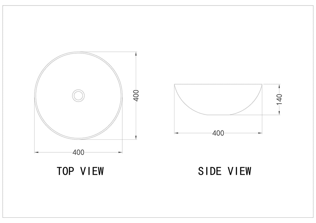 Vasque à encastrer Kada 50M