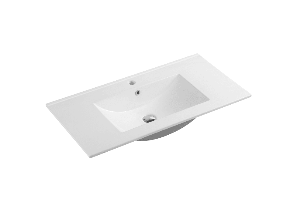 Mercio 1200mm Single Bowl Ceramic Top Vanity Basin