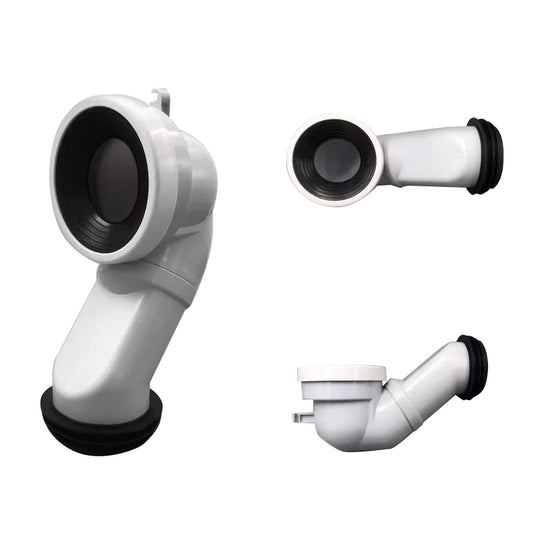 S-Trap Set-Out Pipe 135–165mm for Kyoto Toilet