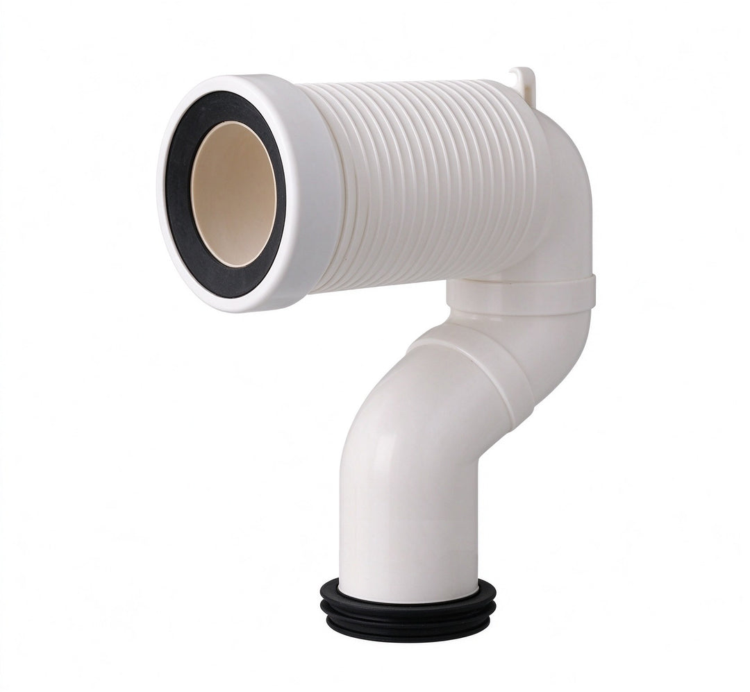 S-Trap Set-Out Pipe 155–185mm for Kyoto Toilet