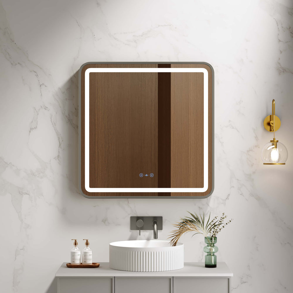 Miroir rond à LED