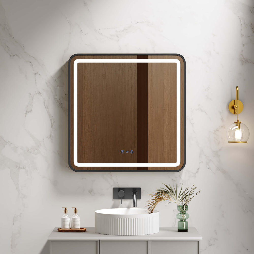 Miroir rond à LED