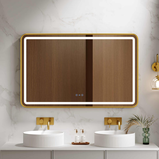 Miroir rond à LED