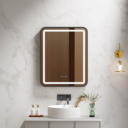 Miroir rond à LED