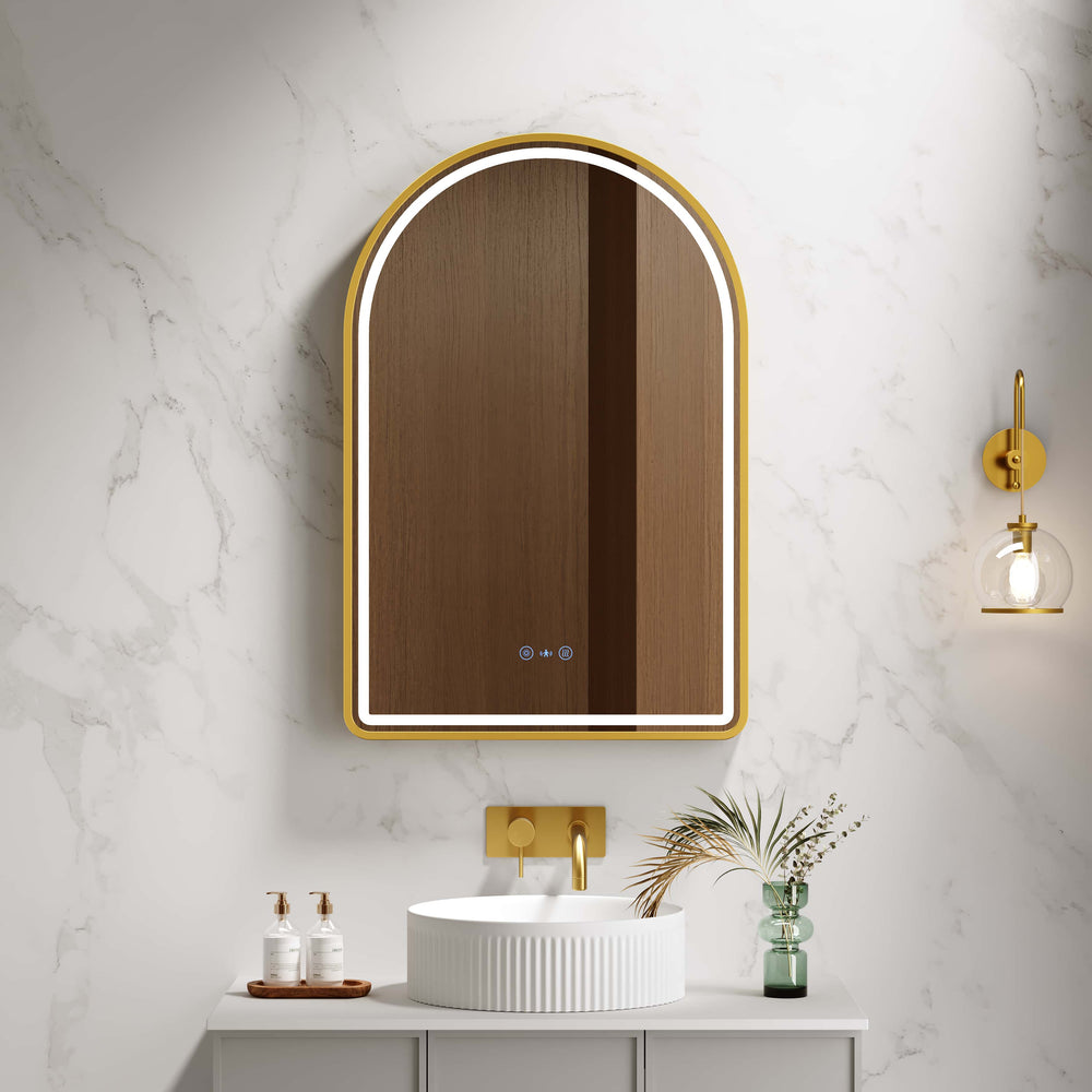 Miroir rond à LED