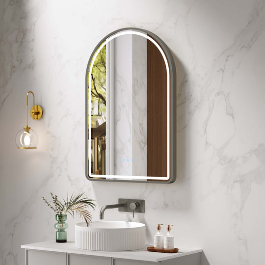 Miroir rond à LED