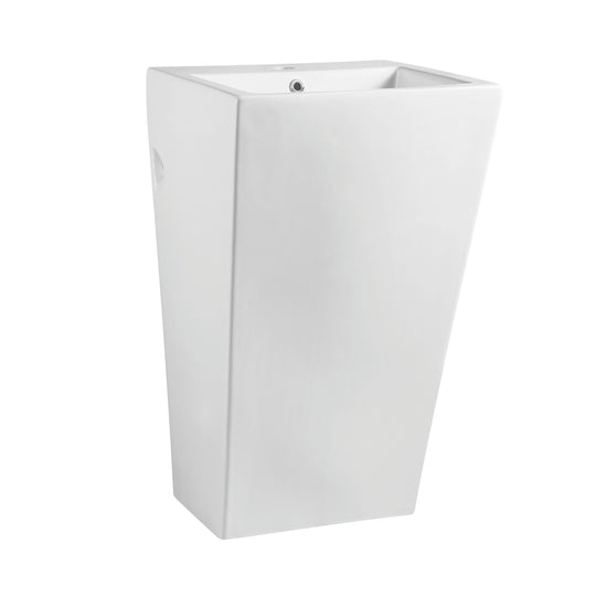 Zento 51 Freestanding Rectangular Pedestal Basin