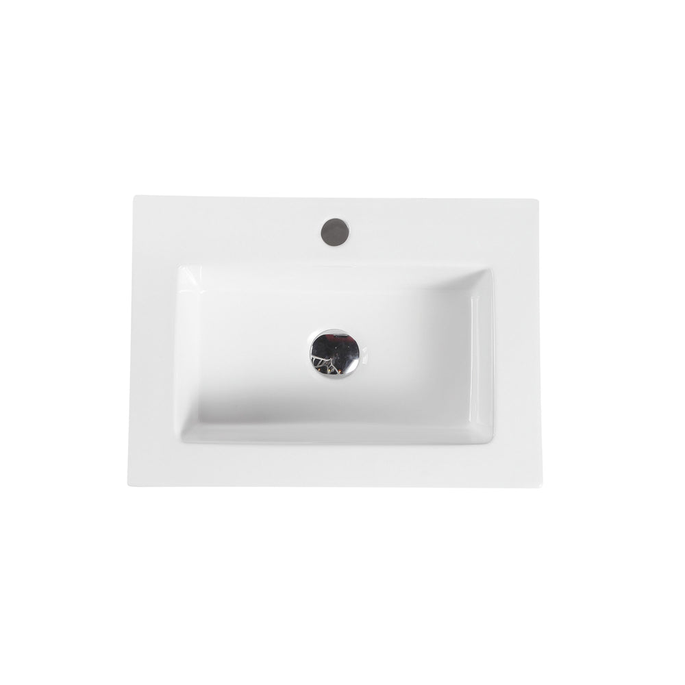 Lavabo sur pied rond autoportant Zento 45