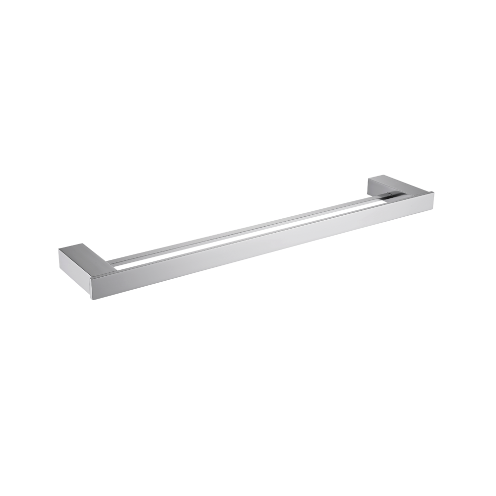 ZEN Series Double Towel Bar 24” – Matt Chrome