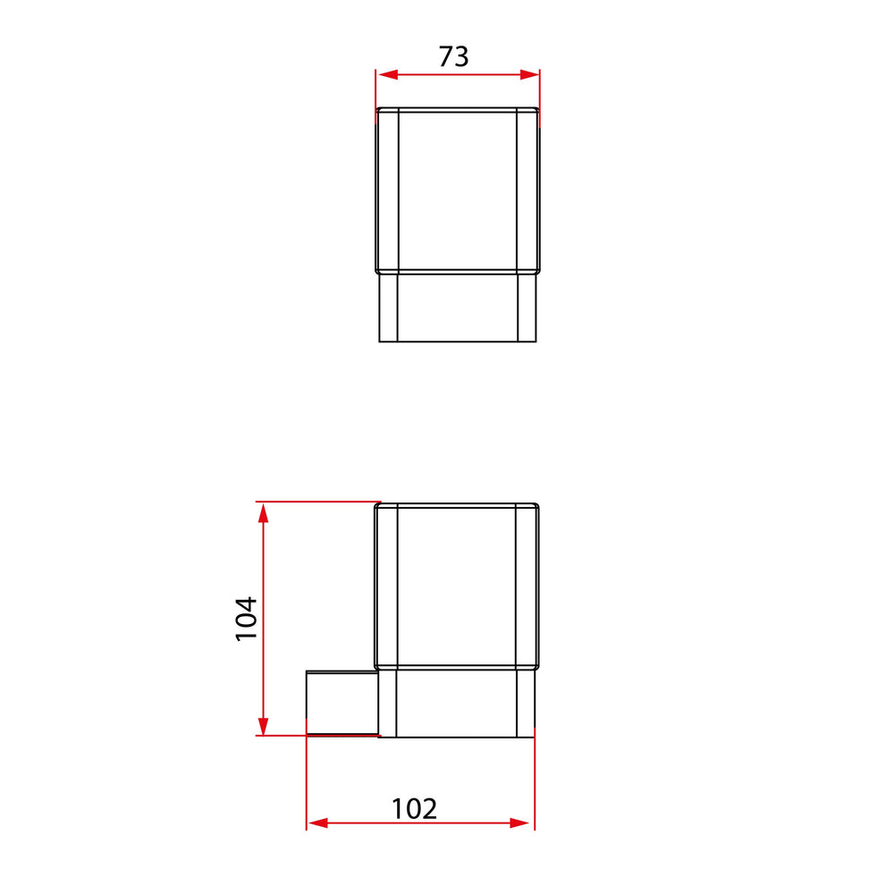 ZEN Series Tumbler Holder – Matt Black