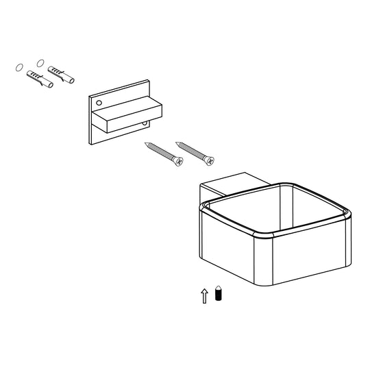 ZEN Series Tumbler Holder – Matt Chrome